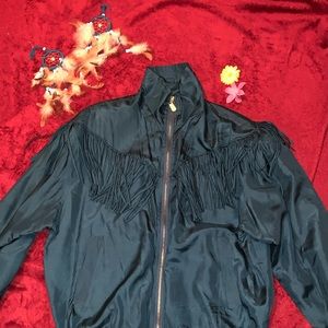 Vintage Fringe Windbreaker
